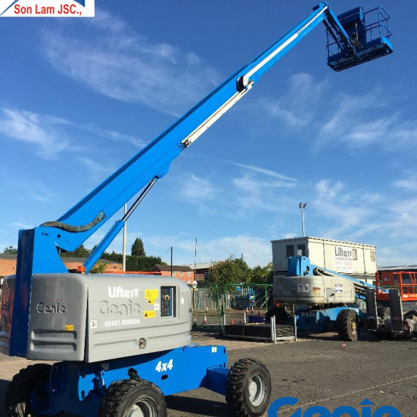 Bán và cho thuê xe nâng người cần thẳng 16m Genie S45 giá tốt